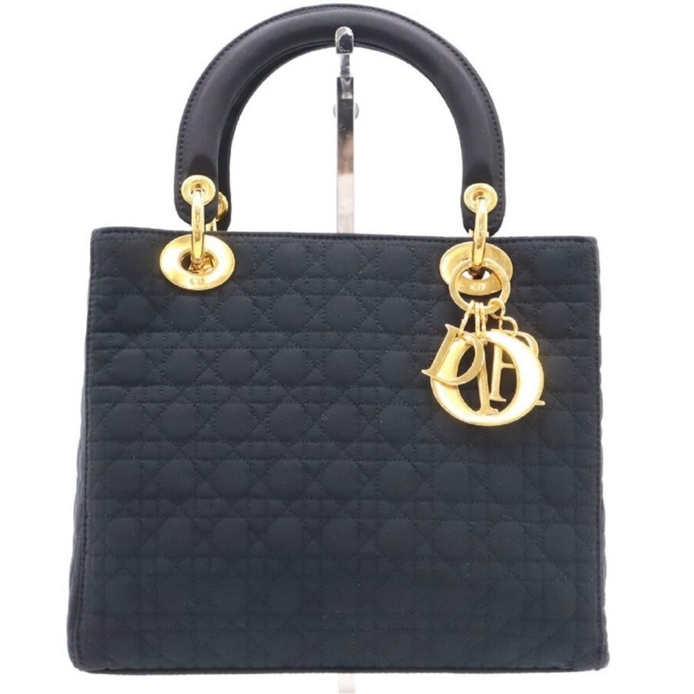 Dior by Lady Dior Cannage Bag with COA